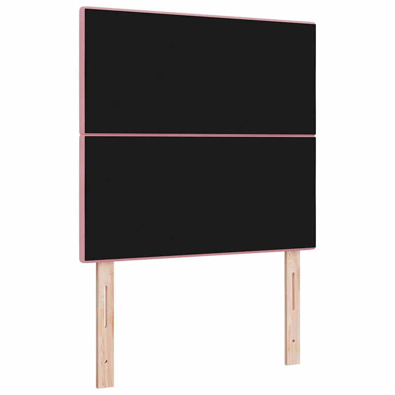 Tăblie cap Roz 100 cm Catifea