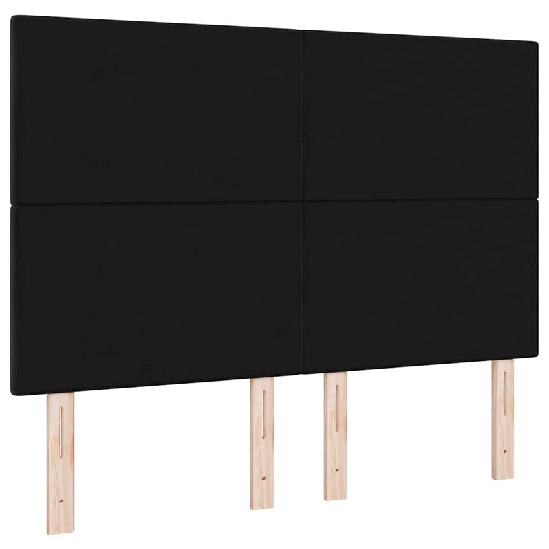 Tăblie cap Negru 160 cm Catifea