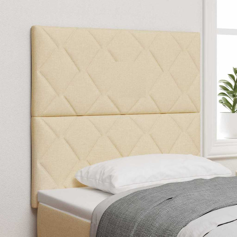 Tăblie cap Crem 90 cm țesătură