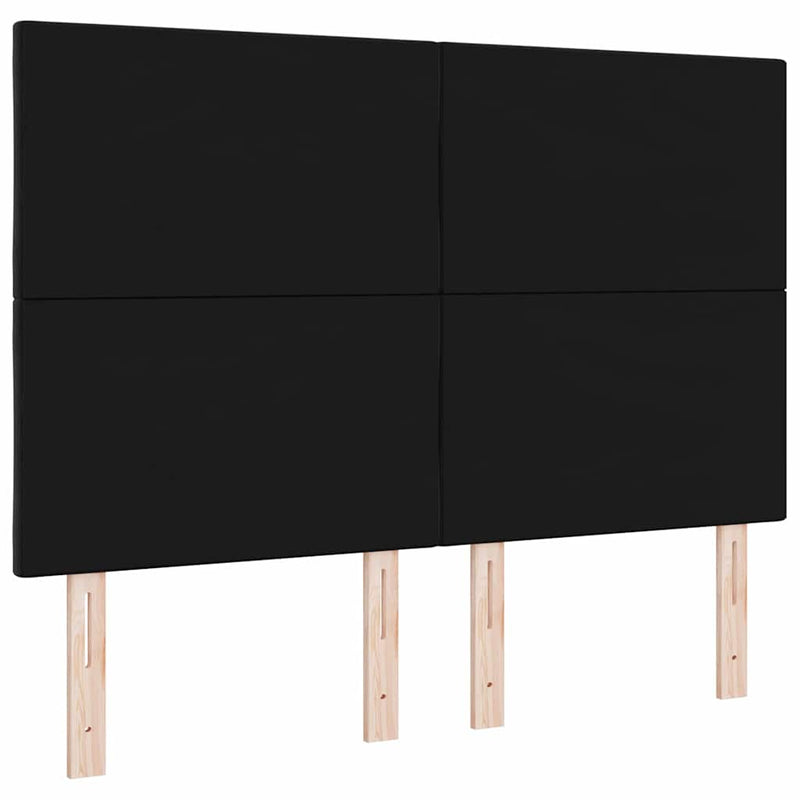 Tăblie cap Negru 160 cm Catifea