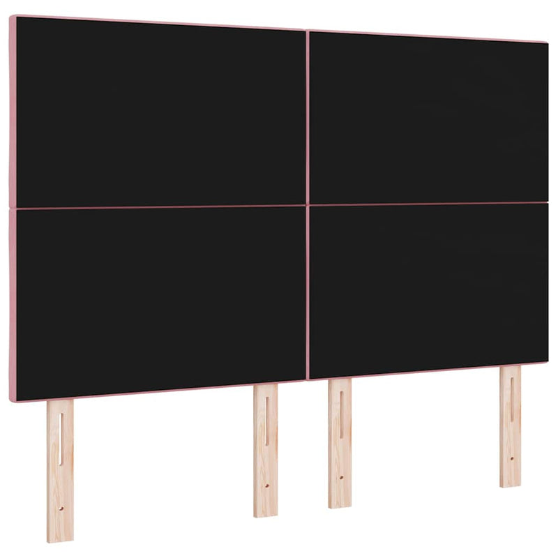 Tăblie cap Roz 160 cm Catifea