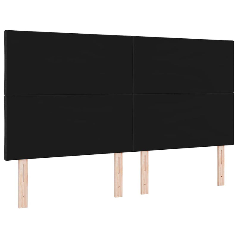 Tăblie cap Negru 180 cm țesătură