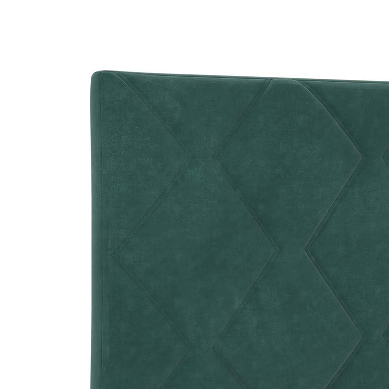 Tăblie cap Verde închis 180 cm Catifea