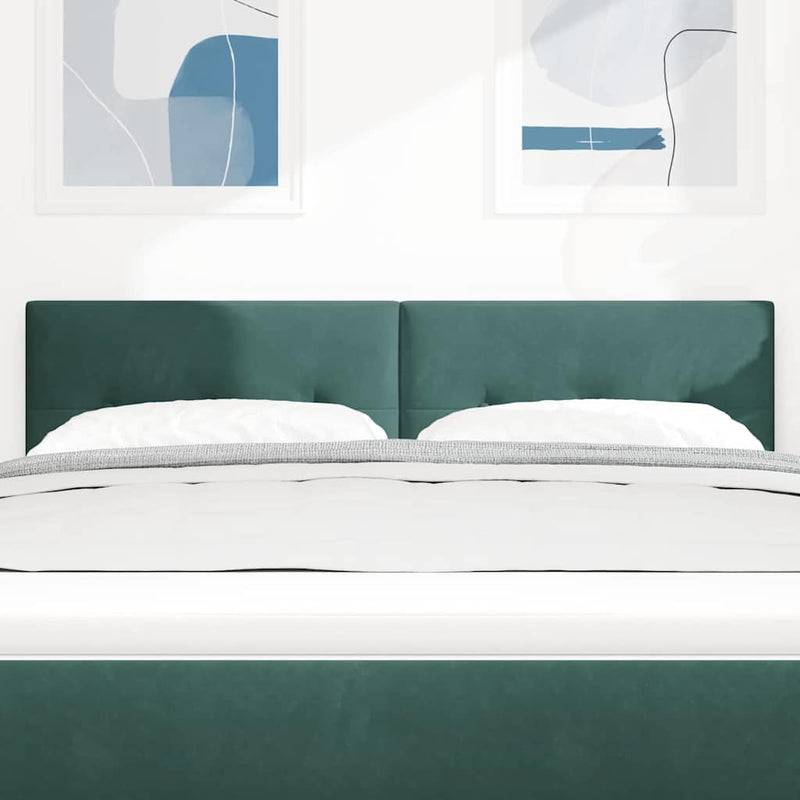 Tăblie LED cu benzi LED Manual Verde 160 cm Catifea