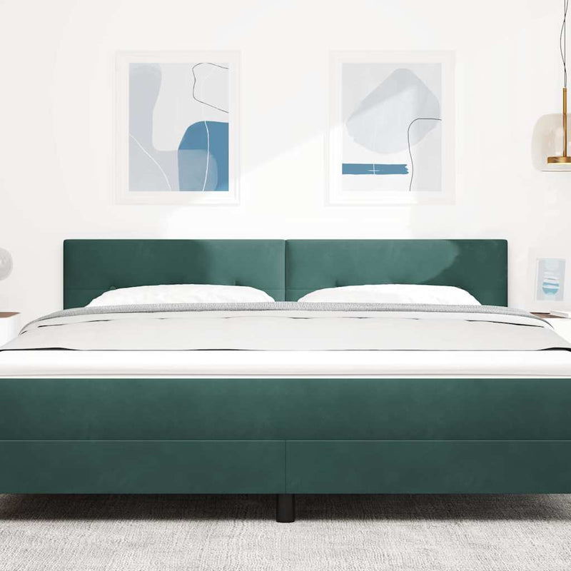 Tăblie LED cu benzi LED Manual Verde 180 cm Catifea
