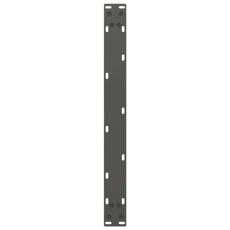 Picioare pentru măsuță de cafea în formă de U, 2 buc., antracit, 70x(30-31) cm, oțel