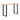 Picioare de masă de bar în formă de U, 2 buc., antracit, 50x(90-91) cm, oțel