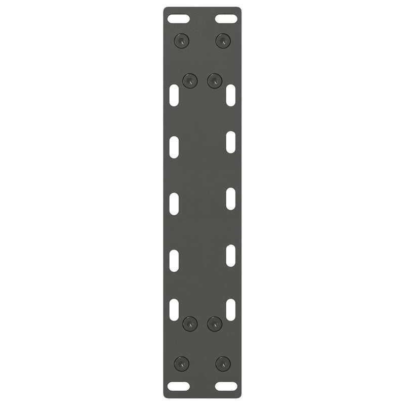 Picioare pentru măsuță de cafea antracit, 2 buc., 40x(30-31) cm, oțel