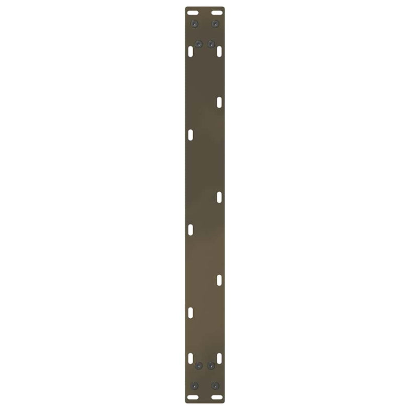 Picioare pentru măsuță de cafea, oțel natural, 2 buc., 60x(30-31) cm, oțel