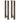 Picioare de masă de bar, oțel natural, 2 buc., 50x(100-101) cm