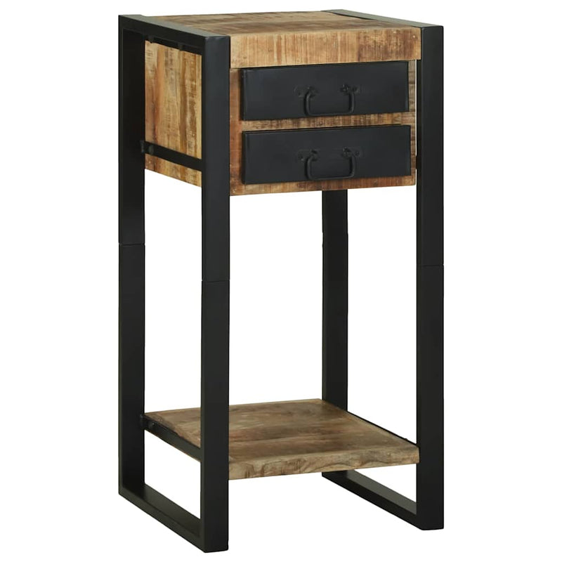 Masă laterală Maro 40 x 40 x 80 cm Lemn de mango solid