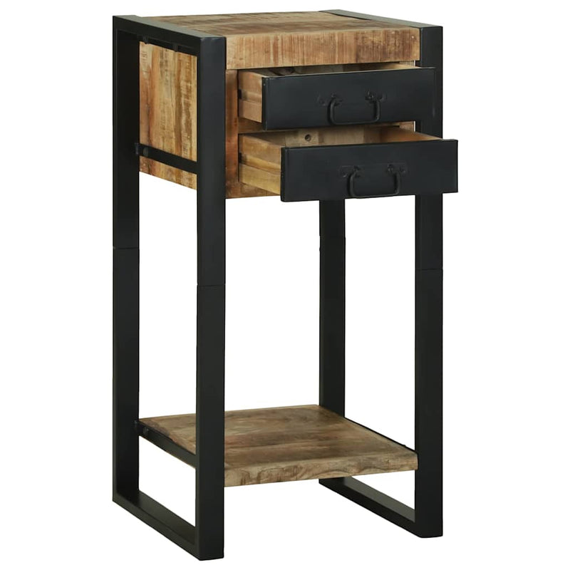 Masă laterală Maro 40 x 40 x 80 cm Lemn de mango solid