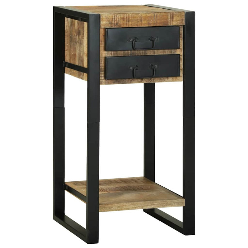 Masă laterală Maro 40 x 40 x 80 cm Lemn de mango solid