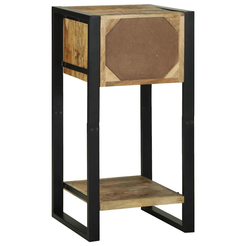 Masă laterală Maro 40 x 40 x 80 cm Lemn de mango solid