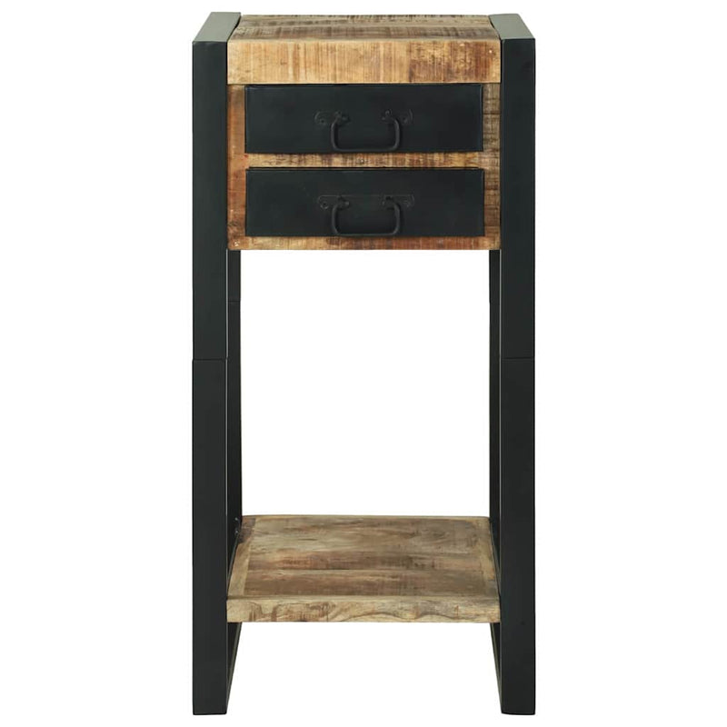 Masă laterală Maro 40 x 40 x 80 cm Lemn de mango solid