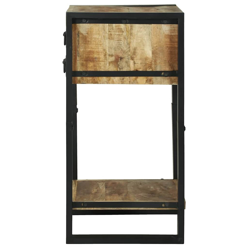 Masă laterală Maro 40 x 40 x 80 cm Lemn de mango solid