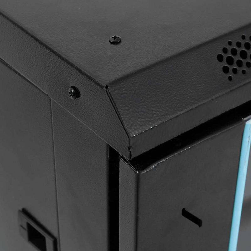 Dulap de server, 15U, 19" IP20, negru, 60x45x86 cm