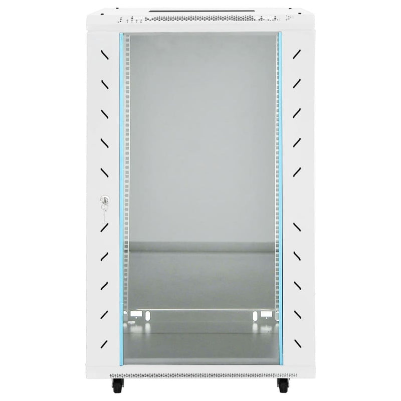 Dulap de server, 18U, 19" IP20, gri, 60x60x100 cm