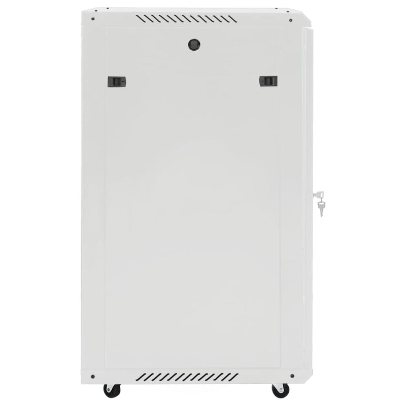 Dulap de server, 18U, 19" IP20, gri, 60x60x100 cm