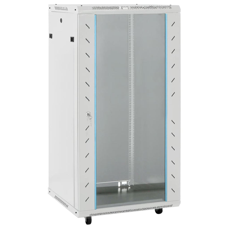 Dulap de server, 22U, 19" IP20, gri, 60x60x120 cm