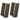 Picioare pentru măsuță de cafea în formă de U, 2 buc., oțel natural, 30x(30-31) cm