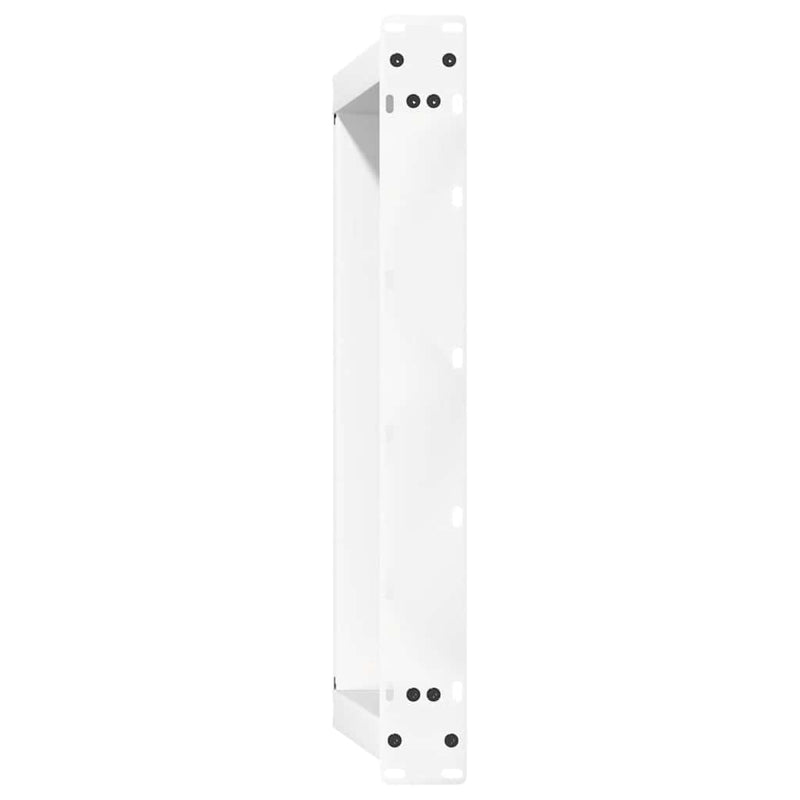 Picioare pentru măsuță de cafea în formă de U, 2 buc., alb, 60x(30-31) cm, oțel