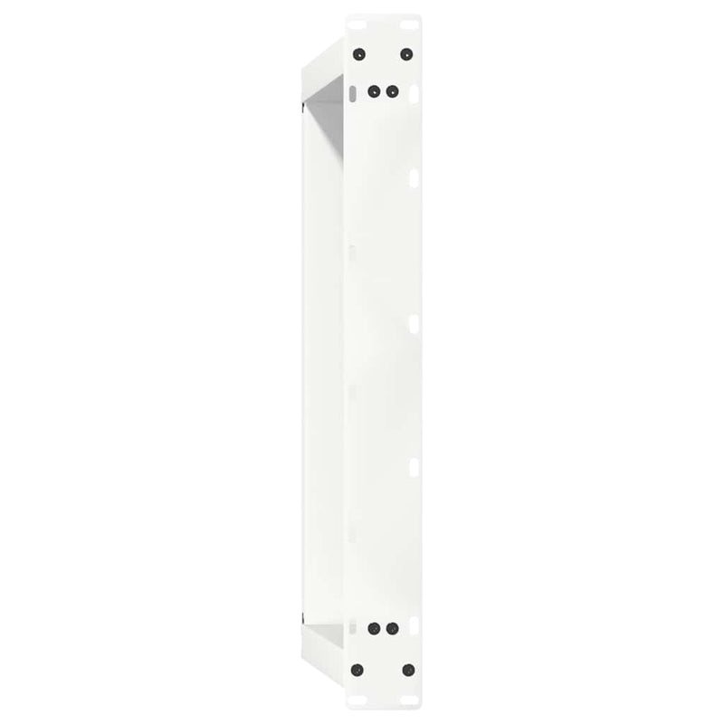 Picioare pentru măsuță de cafea în formă de U, 2 buc., alb, 70x(30-31) cm, oțel