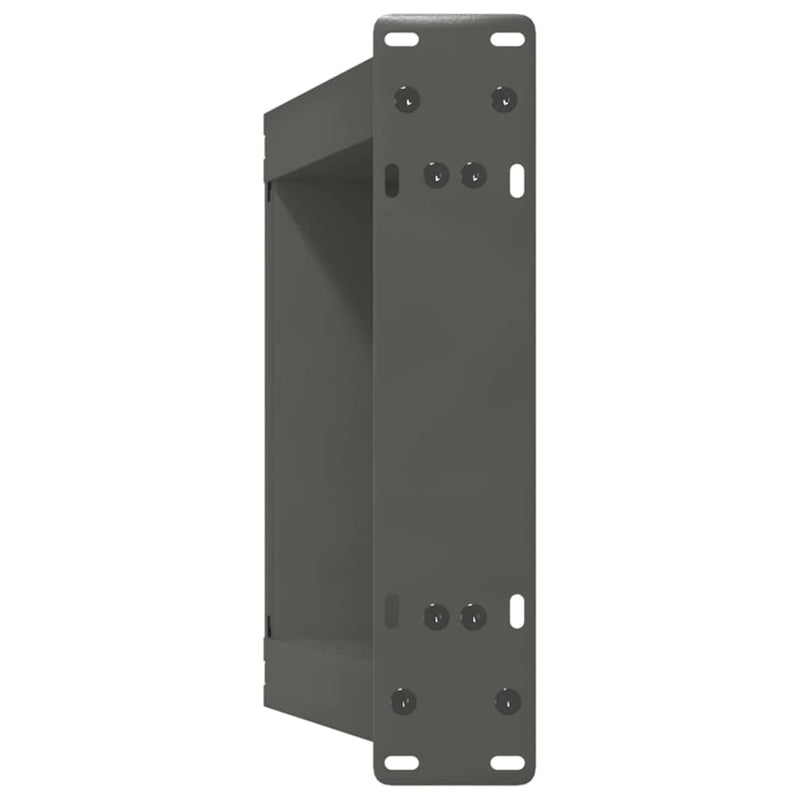 Picioare pentru măsuță de cafea în formă de U, 2 buc., antracit, 28x(42-43) cm, oțel