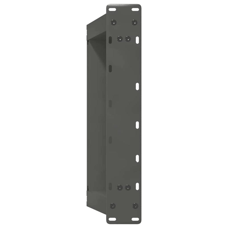 Picioare pentru măsuță de cafea în formă de U, 2 buc., antracit, 50x(42-43) cm, oțel