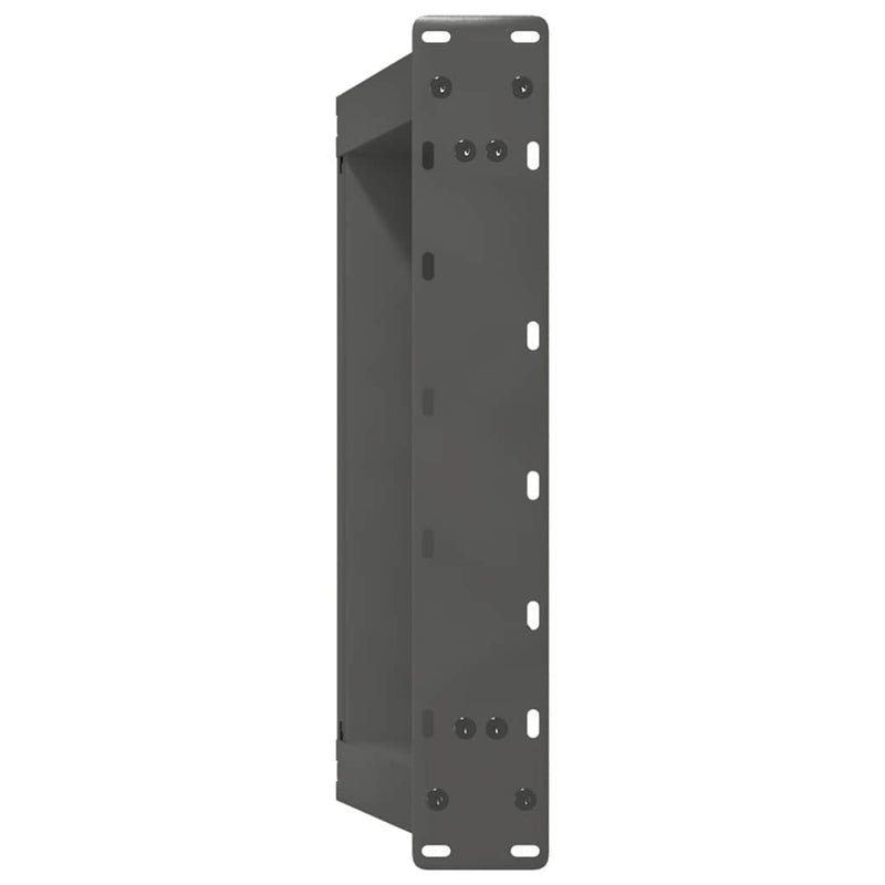 Picioare pentru măsuță de cafea în formă de U, 2 buc., antracit, 60x(42-43) cm, oțel