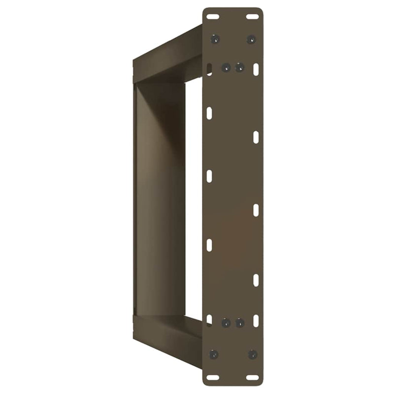 Picioare de masă în formă de U, 2 buc., oțel natural, 60 x (72-73) cm