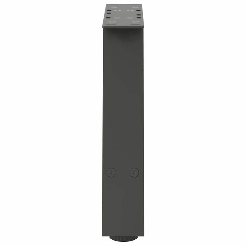 Picioare pentru măsuță de cafea în formă de A, 2 buc., antracit, 30x(30-31) cm, oțel