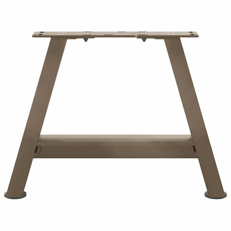 Picioare pentru măsuță de cafea în formă de A, 2 buc., 30x(30-31) cm, oțel