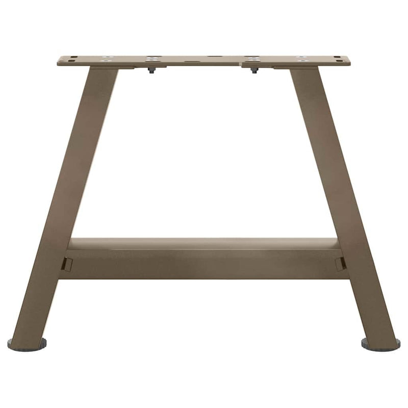 Picioare pentru măsuță de cafea în formă de A, 2 buc., 40x(30-31) cm, oțel