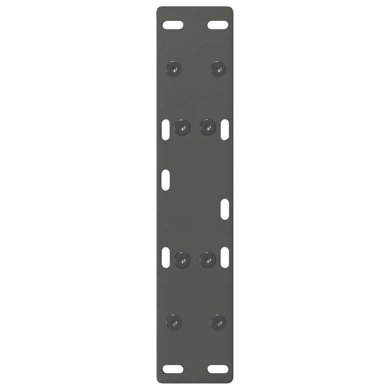 Picioare pentru măsuță de cafea în formă de A, 2 buc., antracit, 50x(30-31) cm, oțel