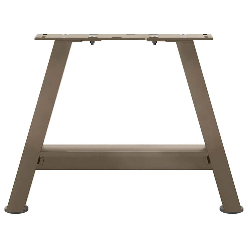 Picioare pentru măsuță de cafea în formă de A, 2 buc., 50x(30-31) cm, oțel