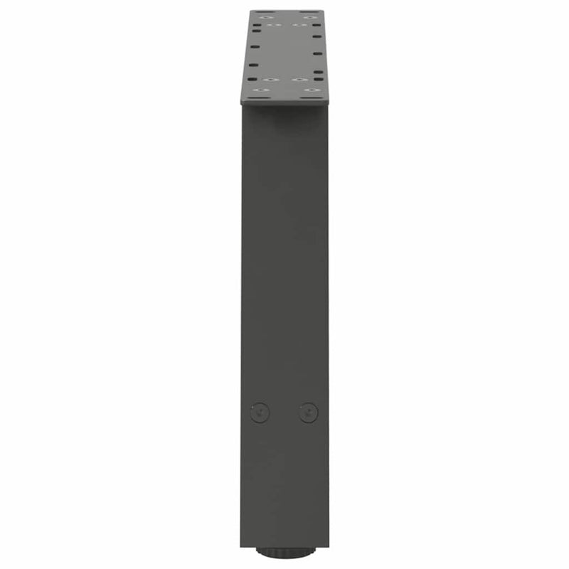 Picioare pentru măsuță de cafea în formă de A, 2 buc., antracit, 70x(30-31) cm, oțel