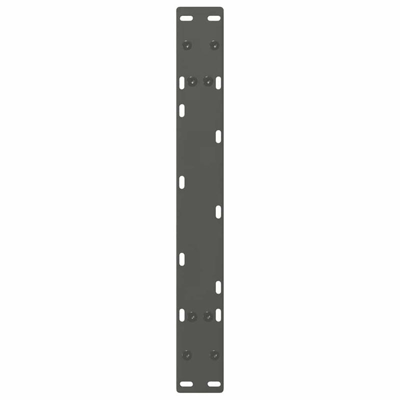 Picioare pentru măsuță de cafea în formă de A, 2 buc., antracit, 70x(30-31) cm, oțel