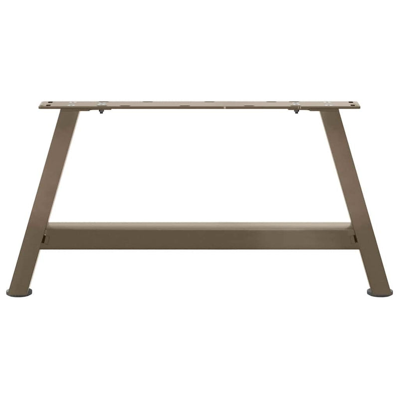 Picioare pentru măsuță de cafea în formă de A, 2 buc., 70x(30-31) cm, oțel