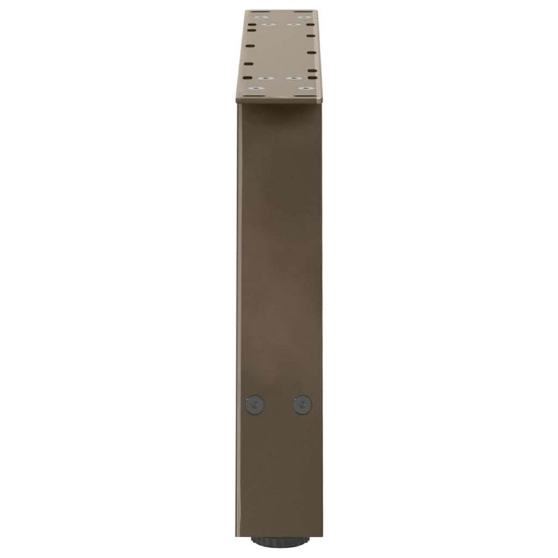 Picioare pentru măsuță de cafea în formă de A, 2 buc., 70x(30-31) cm, oțel