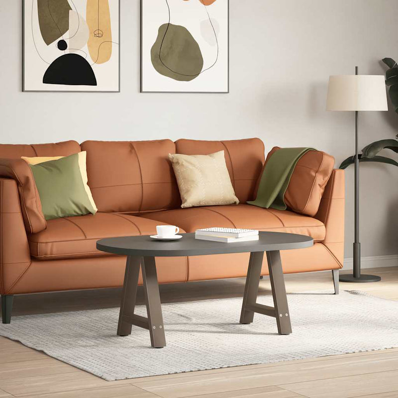 Picioare pentru măsuță de cafea în formă de A, 2 buc., 38x(42-43) cm, oțel