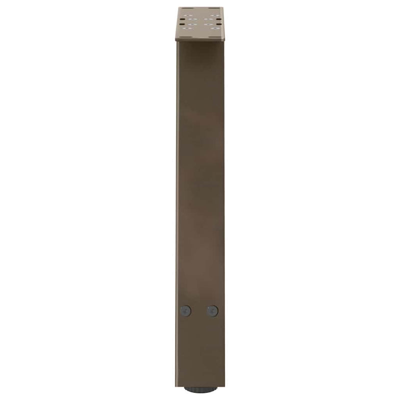 Picioare pentru măsuță de cafea în formă de A, 2 buc., 38x(42-43) cm, oțel