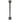 Picioare de masă în formă de X, 2 buc., antracit, 80x(72-73) cm, oțel