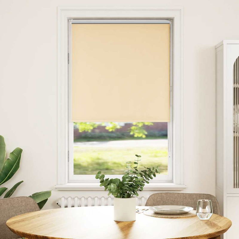 Jaluzea cu role opace bej 75x150 cm lățime material 70,7 cm