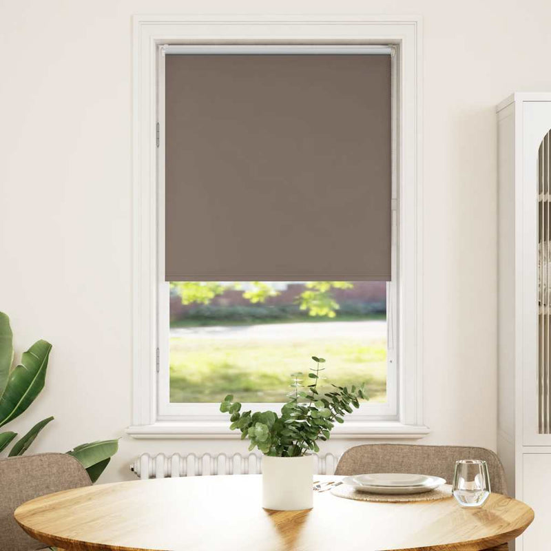 Jaluzea cu role opace cafea 65x130 cm lățime material 60,7 cm