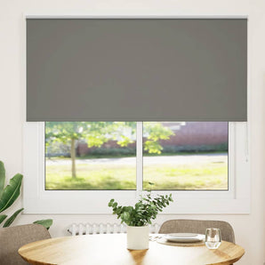 Jaluzea cu role opace gri 145x150 cm lățime material 141,6 cm