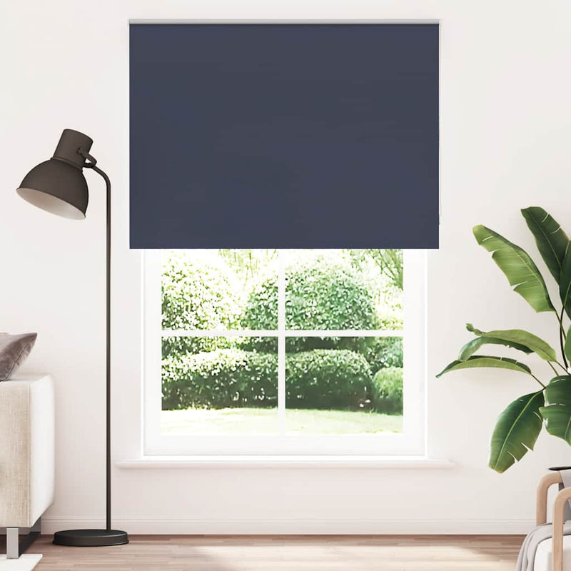Jaluzea cu role opace bleumarin Lățime material 151,6 cm