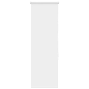 Jaluzea cu role opace alb 50x150 cm lățime material 45,7 cm
