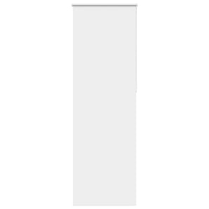 Jaluzea cu role opace alb 80x210 cm lățime material 75,7 cm