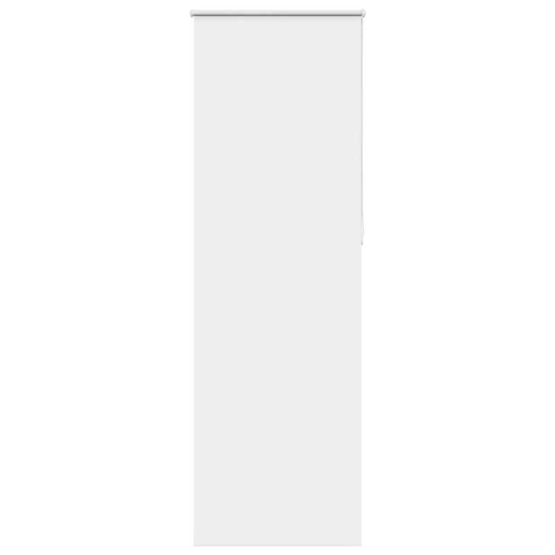 Jaluzea cu role opace alb 80x230 cm lățime material 75,7 cm